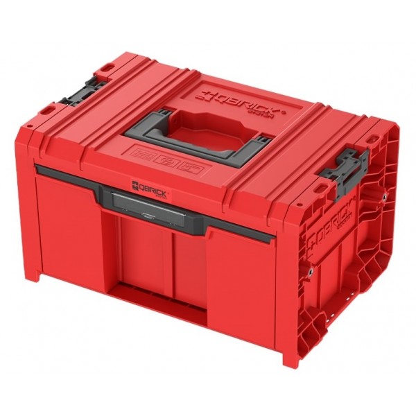QBRICK PRO įrankių dėžė su stalčiu 2.0 EXPERT RED QBRICK PRO įrankių dėžė su stalčiu 2.0 EXPERT RED